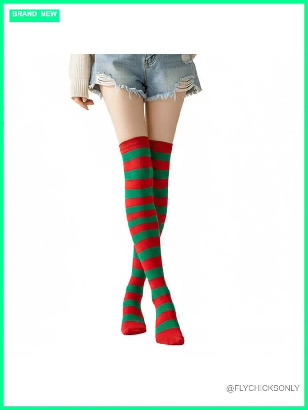 Stretchy Soft Thigh High Socks for Cosplay & Daily Wear